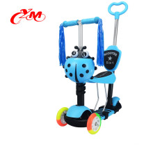 Alibaba vente chaude enfants scooter / 3 roues scooter pour enfants / 5 dans 1 bébé marcheur et bébé scooter